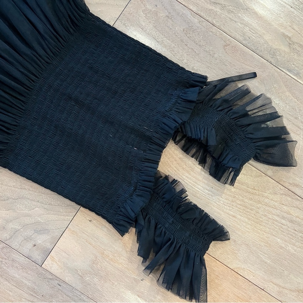 The Tulle Ellie Nap Dress - Black Tulle XXS - Picture 9 of 10